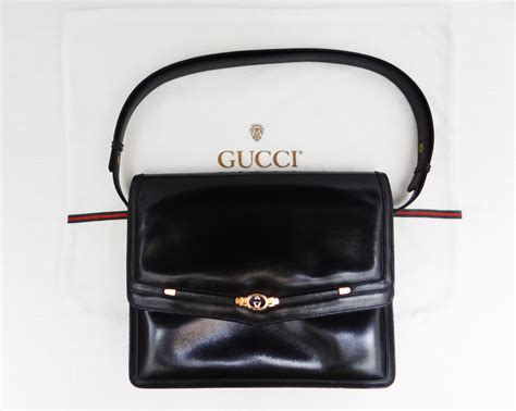 vintage leather gucci bag|vintage gucci handbags from 1960s.